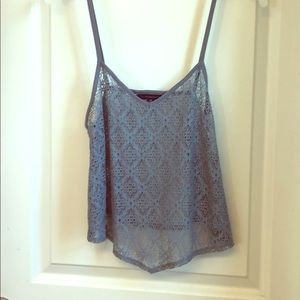 American eagle lace crop top